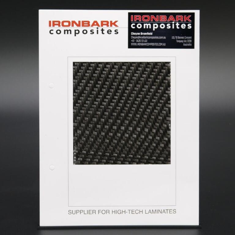 Carbon Fibre 2×2 Twill - Ironbark Composites